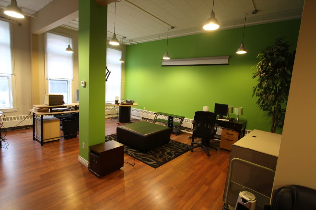 Inside office